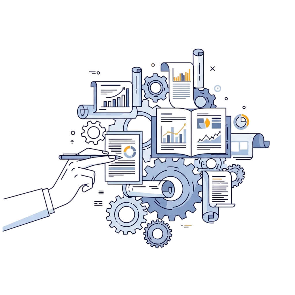Illustration du processus de travail